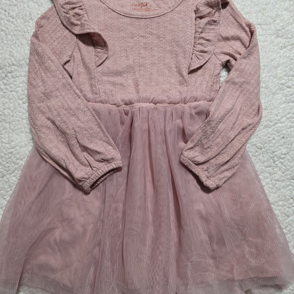 Cat & Jack Light Pink Ruffle Dress